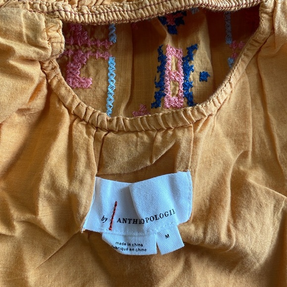 Anthropologie Embroidered Top, M - Picture 6 of 7